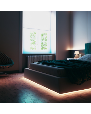 Taśma COB 11W/1100lm/480/m 4000K IP20 24V 30m